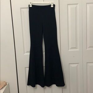 FORMAL BLACK FLARE PANTS